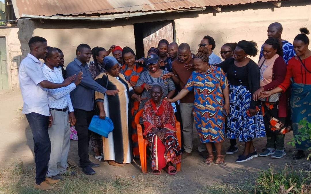 Spreading Warmth and Love to Our Elderly Neighbor